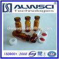 Flacon de mise en bouteille de fabrication en Chine Flacon d&#39;auto-échantillonnage en flacon de verre de 2 ml pour système HPLC